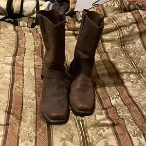 Dingo Men's Dean Western Boots – Classic Pull-On Style With Cushion Comfort